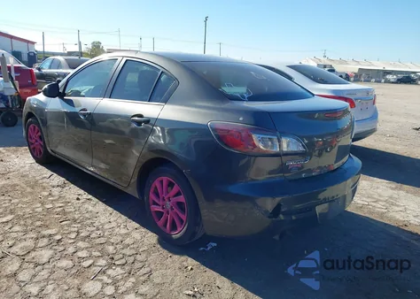 2012 Mazda Mazda3 I Touring z USA, uszkodzony, nr VIN JM1BL1V74C1629643